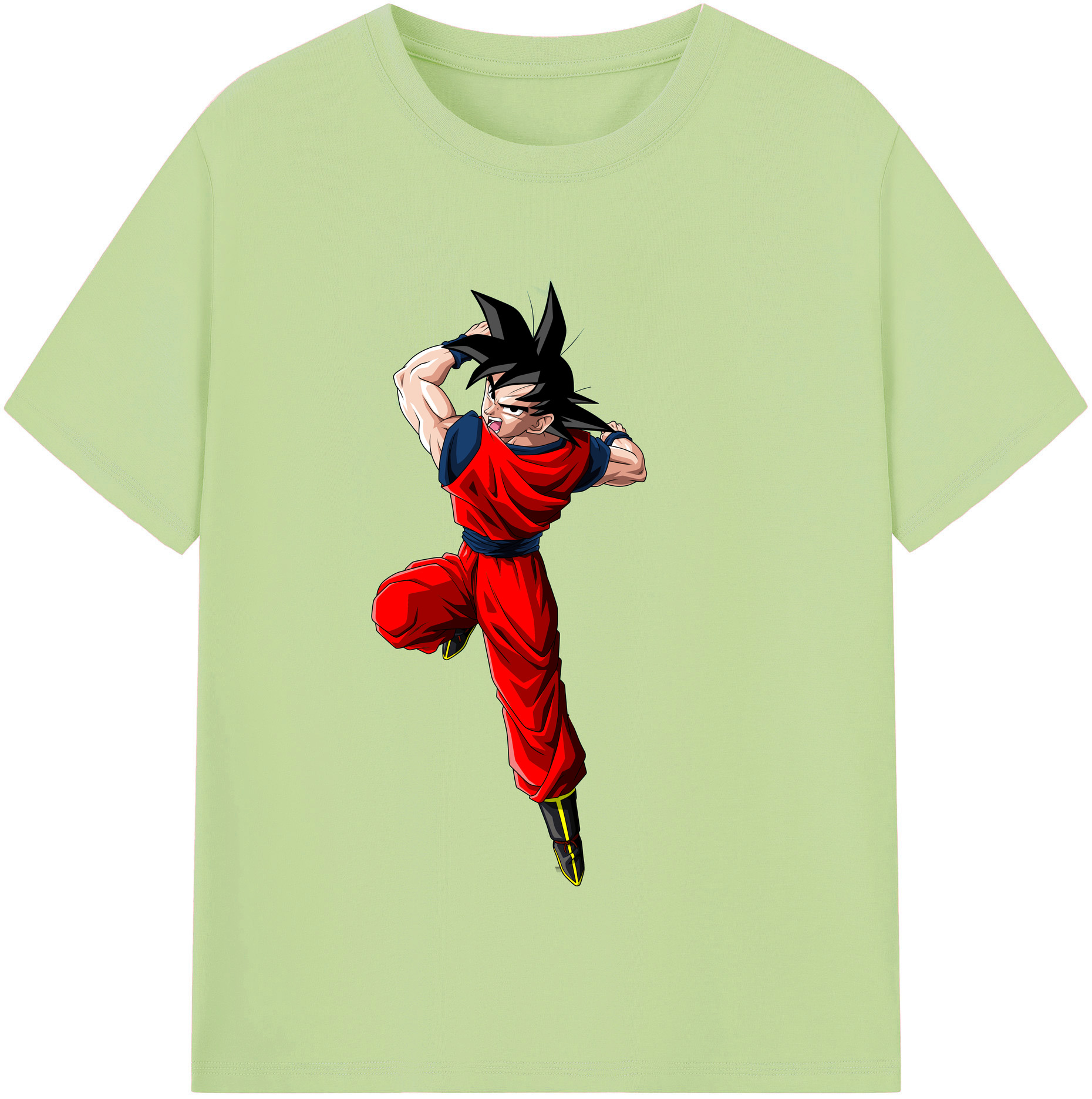 （画像用） ドラゴンボール 孫悟空（そん ごくう）Son Goku カカロット DRAGON BALL Kakarotto 綿100％半袖Tシャツ（フロントプリント）